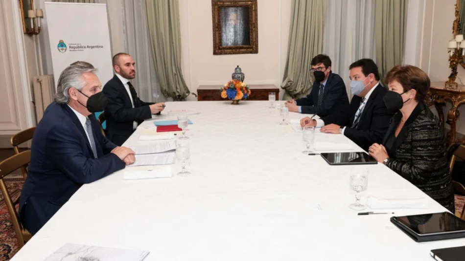 Alberto Fernández con Kristalina Georgieva: "Fue una buena reunión" 