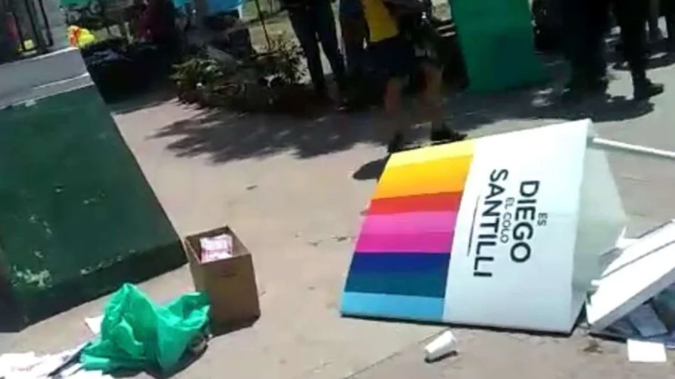 VIDEO Militantes y candidatos de Juntos fueron agredidos en La Matanza 