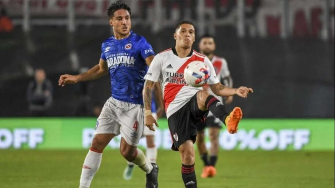 River se recuperó en La Paternal y goleó a Argentinos Juniors