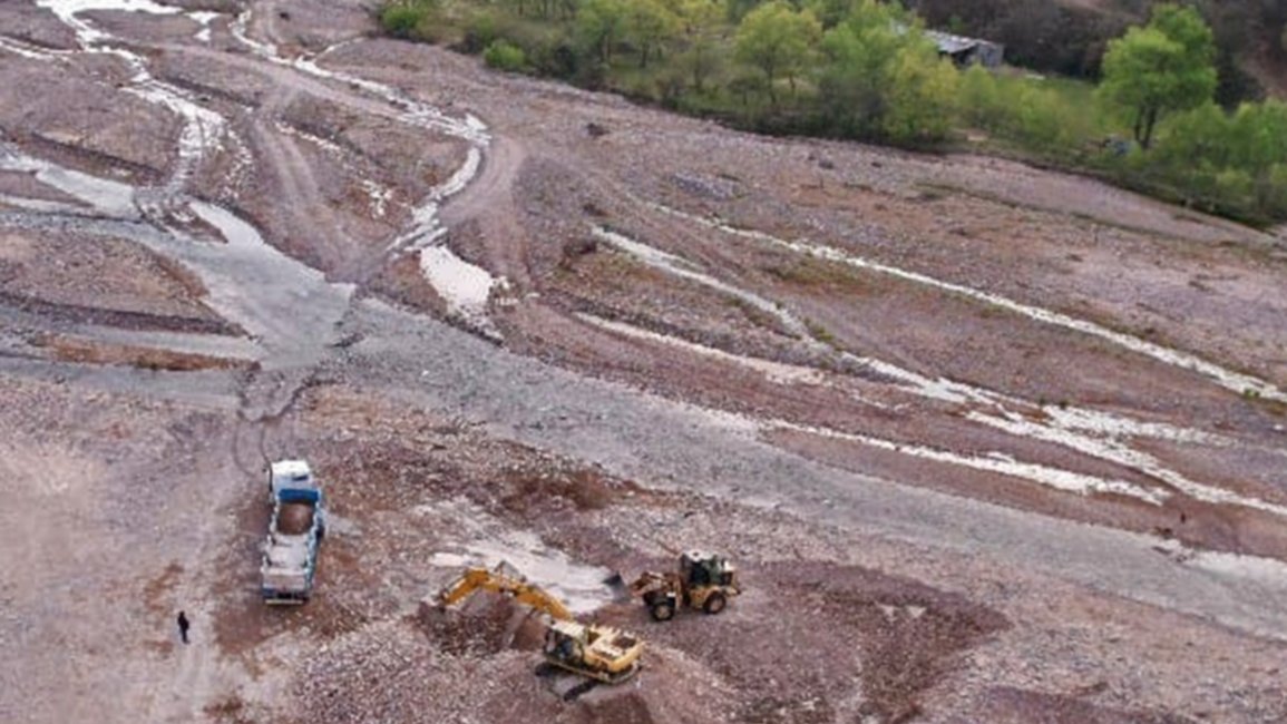 Piden más control para la extracción de áridos