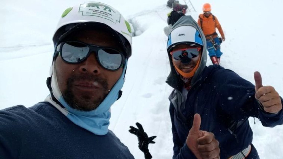 Soriano regresó a Salta, tras una increíble aventura en el Himalaya donde acarició los cielos y escapó de la muerte