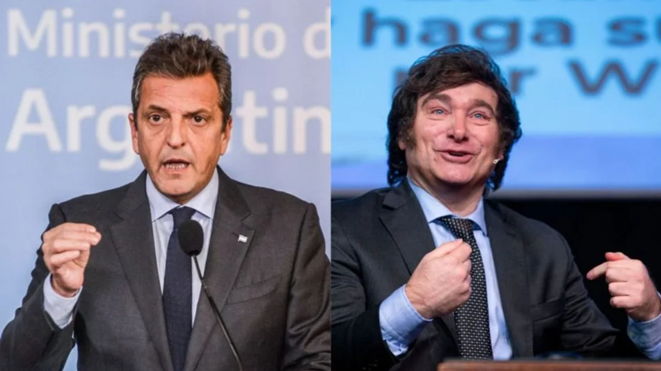 Duro cruce entre Massa y Milei por la inflación y dolarización