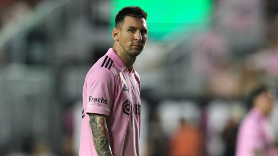  Preocupación en la Selección Argentina y en el Inter de Miami por  la lesión de Messi