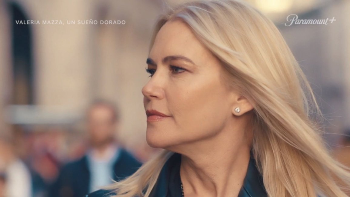 Valeria Mazza estrena "Un sueño dorado", su biopic