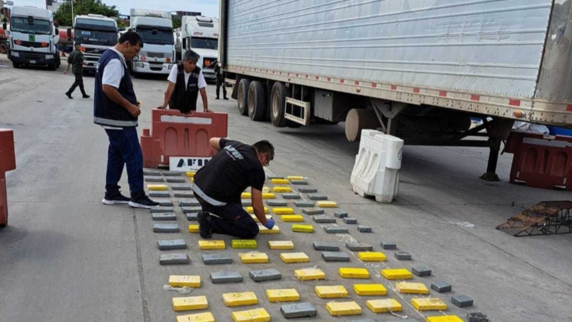 Condenado por traficar droga en camión bananero