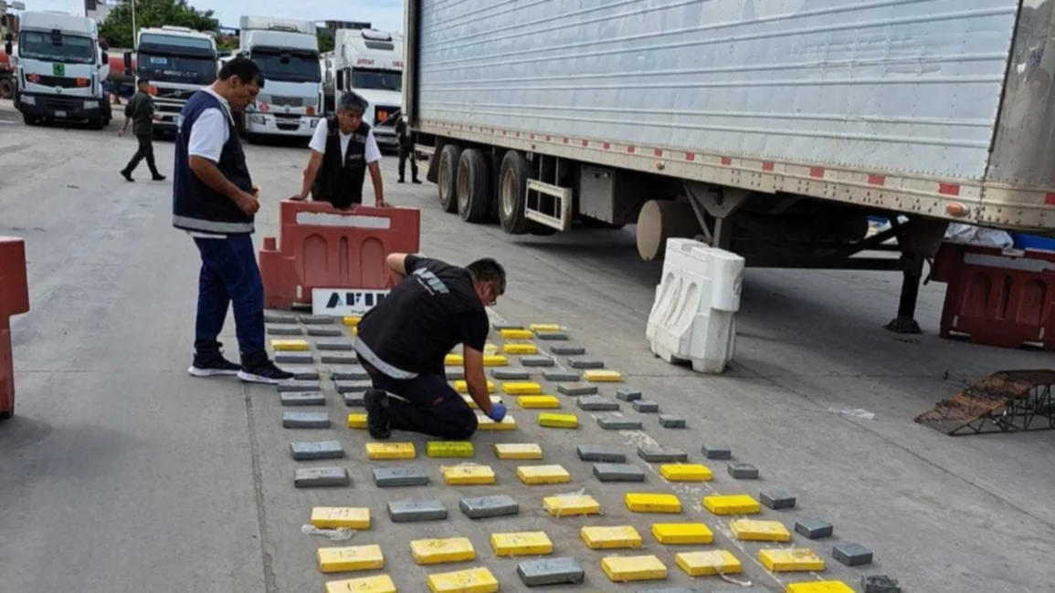 Condenado por traficar droga en camión bananero
