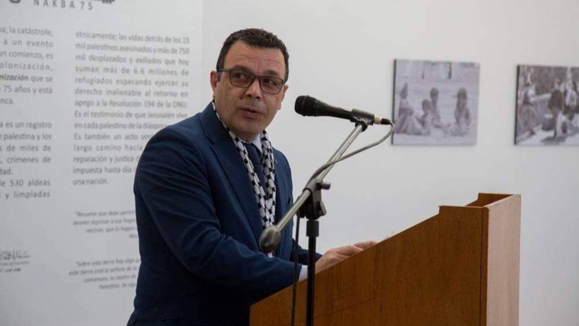 "Hoy las noticias hablan de la situación en Israel, mientras el pueblo palestino vive lo mismo a diario"