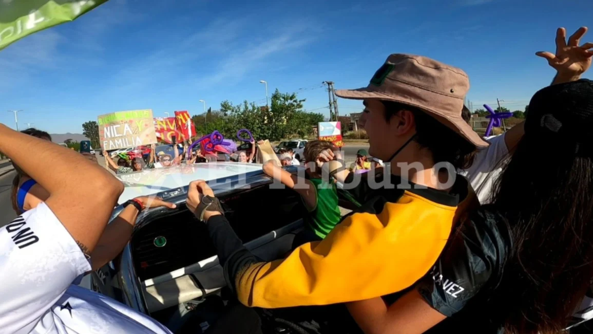 VIDEO. El emotivo regreso de Nicanor, el joven rugbier que se recupera de una dura lesión