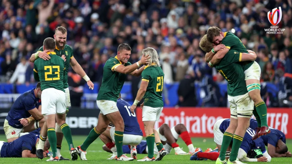 Sudáfrica eliminó a Francia en un gran partido y es semifinalista del Mundial de Rugby