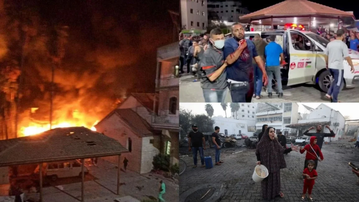 Hamas cifra en 471 los muertos a causa del bombardeo al hospital de Gaza, que adjudica a Israel
