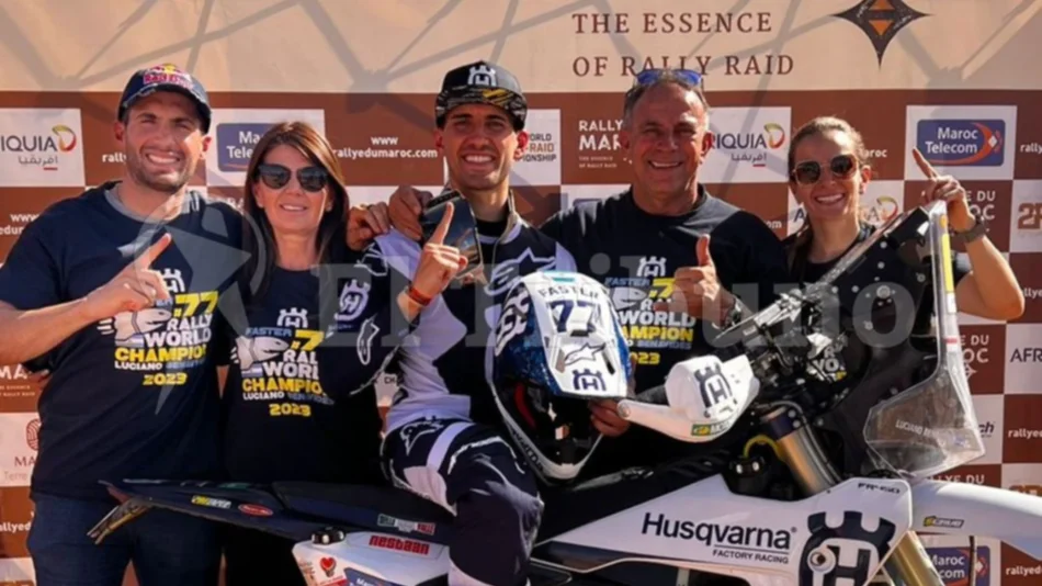 Festejó el campeonato con su familia: "No me voy a olvidar más de este momento", dijo Benavides