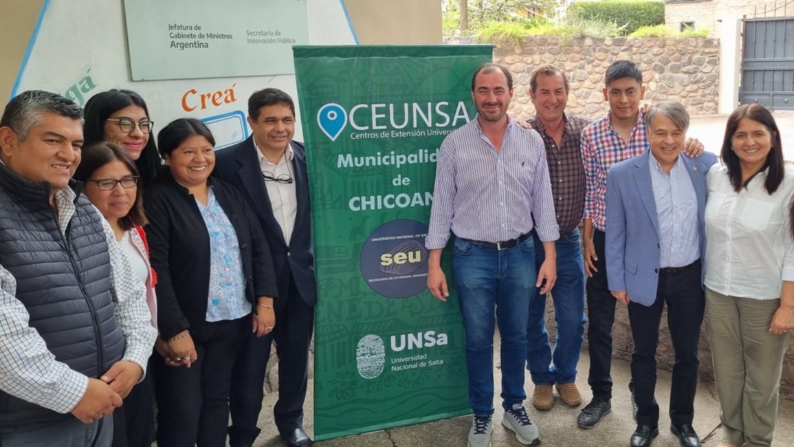 Chicoana: Se inauguró una extensión de la UNSa