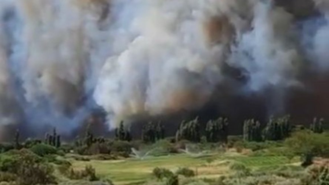 VIDEOS. Cafayate: se multiplican los incendios que azotan la localidad