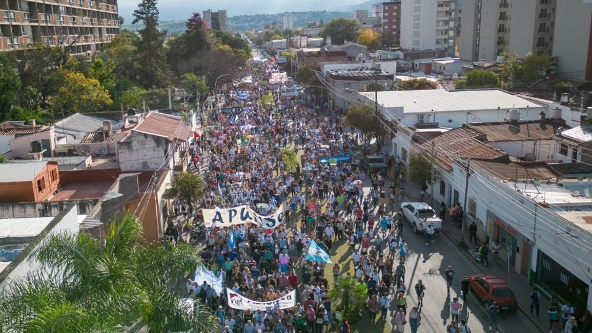 Esperan en Salta la marcha más "grande y diversa" en defensa de la Universidad Pública