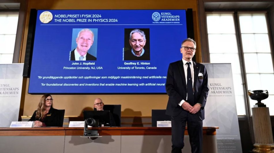 Nobel de Física: premiaron a dos científicos por sus aportes para desarrollar la Inteligencia Artificial