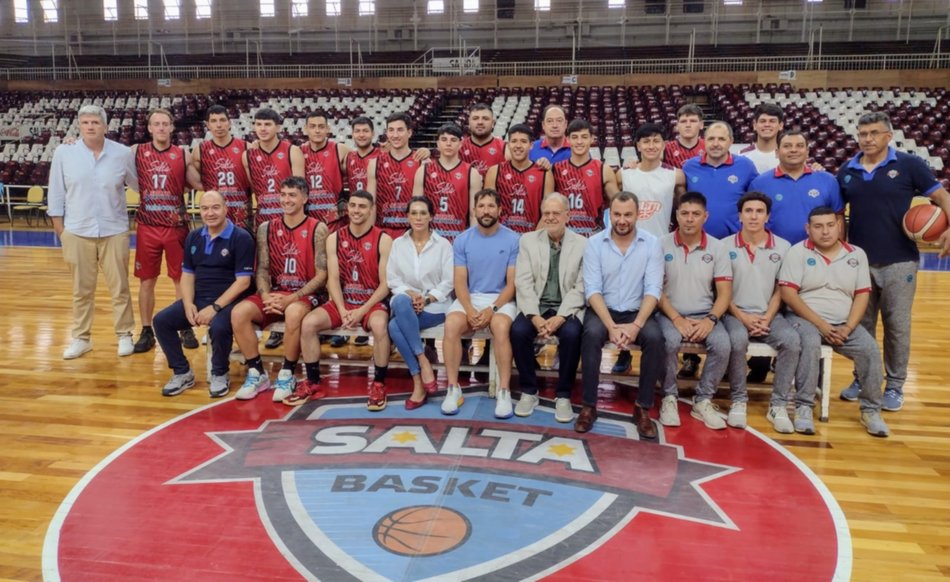 Salta Basket presentó a todos sus Infernalespara la Liga Nacional