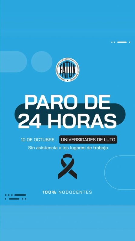 La UNSa se suma al paro nacional en protesta a la ratificación del veto de Milei a la ley de financiamiento 