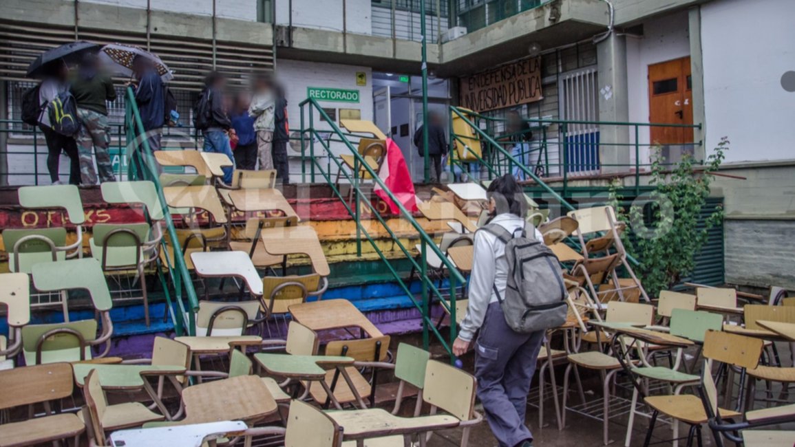 Toma del rectorado de la Unsa: comunicado de los estudiantes y docentes
