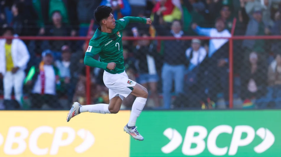 VIDEO. Bolivia le dio un cachetazo a Colombia en la altura: mirá el golazo de Miguel Terceros
