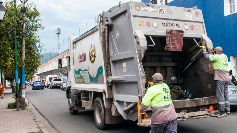 Pese al feriado, será normal la recolección de residuos