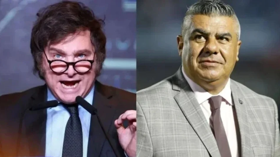 “Afano, siempre”: el durísimo posteo de Milei contra el Chiqui Tapia