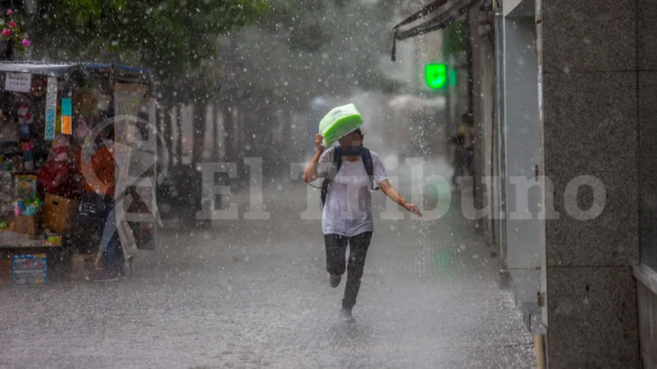 Clima en Salta: alerta naranja para capital por tormentas fuertes, ráfagas intensas y riesgo de granizo