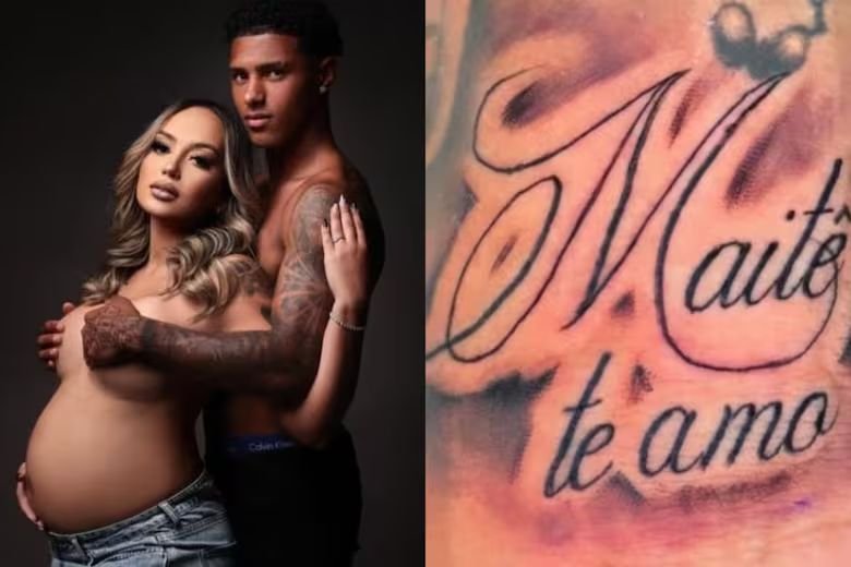Exjugador del Real Madrid anunció que sería papá, se tatuó el nombre del bebé, pero no era suyo- Exjugador del Real Madrid anunció que sería papá, se tatuó el nombre del bebé, pero no era suyo
