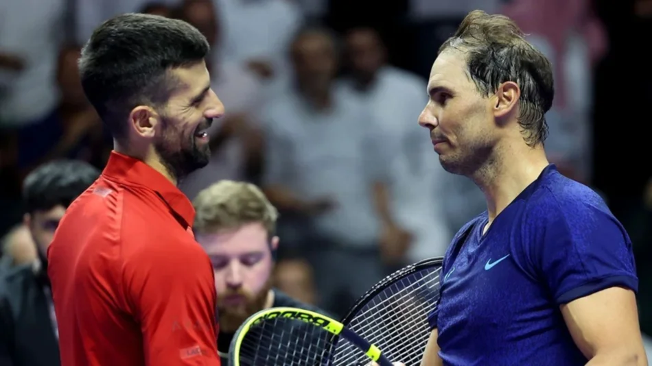 Fin de una era: Nadal cayó ante Djokovic por el tercer puesto del Six Kings Slam y disputó su último partido en singles