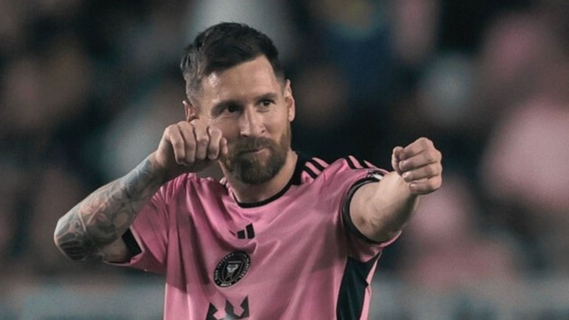 Está intratable: Messi volvió a meter otro triplete aunque esta vez para Inter Miami