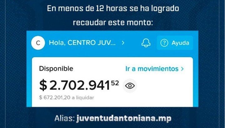 Avanza la colecta para ayudar a Juventud Antoniana- Avanza la colecta para ayudar a Juventud Antoniana