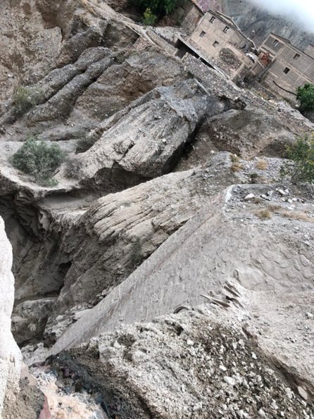 La crecida del río en Iruya generó preocupación entre los vecinos- La crecida del río en Iruya generó preocupación entre los vecinos