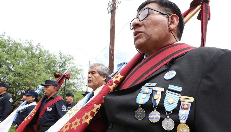Sáenz: "Las Malvinas son de cada uno de los argentinos y es una lucha inclaudicable e irrenunciable"