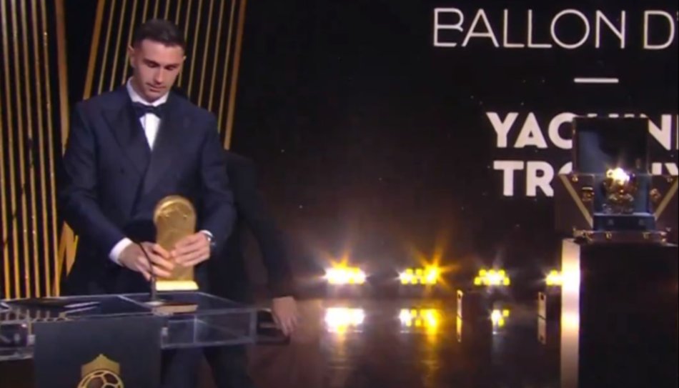 Balón de Oro: El "Dibu" Martínez ganó por segunda vez el premio Lev Yashin al mejor arquero del mundo 