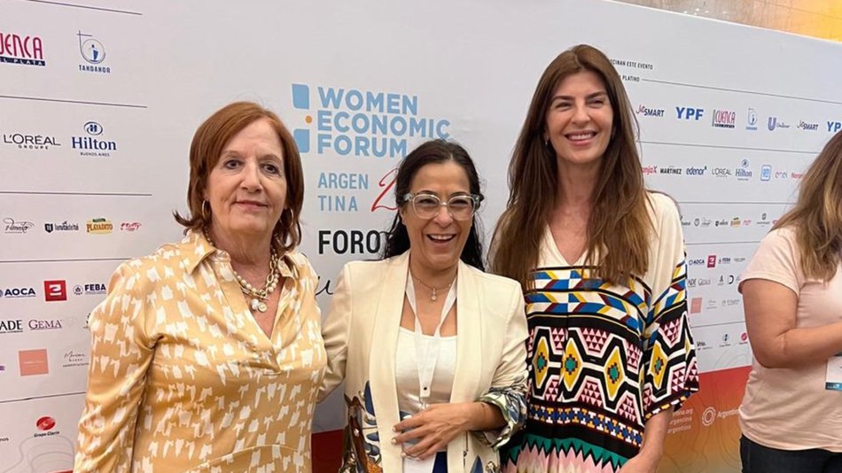 Bettina Romero en el Foro Económico Mundial: “Hay que colocar la igualdad de género en el centro de las economías” 