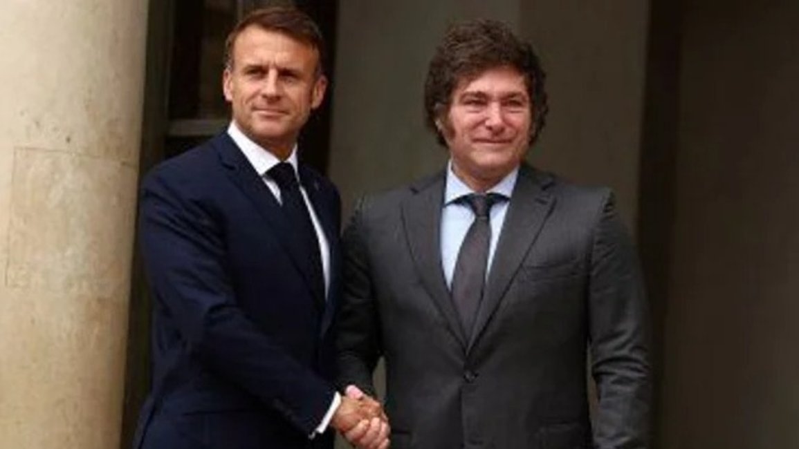 Javier Milei prepara un encuentro en el país con Macron para el 16 de noviembre