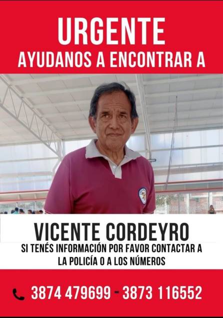 Un excomisario es intensamente buscado en Salta: su familia radicó la denuncia y pide colaboración 