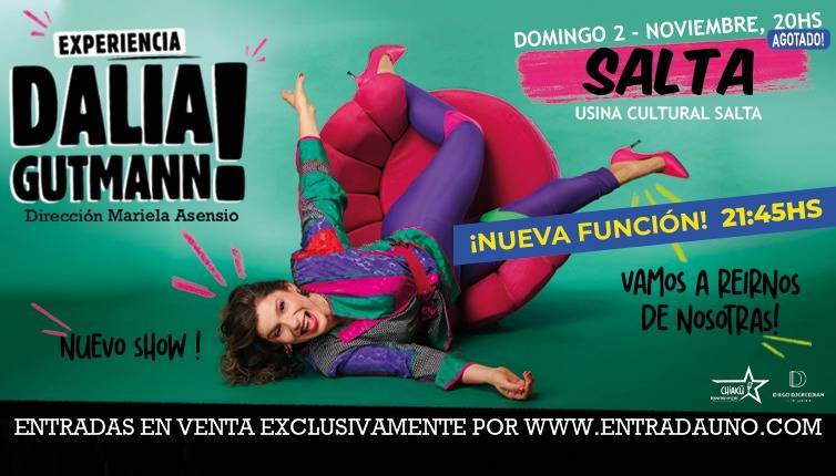 Experiencia Dalia Gutmann 2x1 con Club