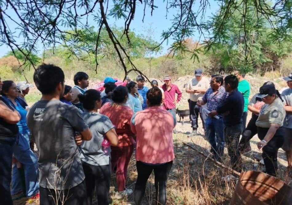 El Bordo: Unas 100 personas intentaron usurpar un terreno privado