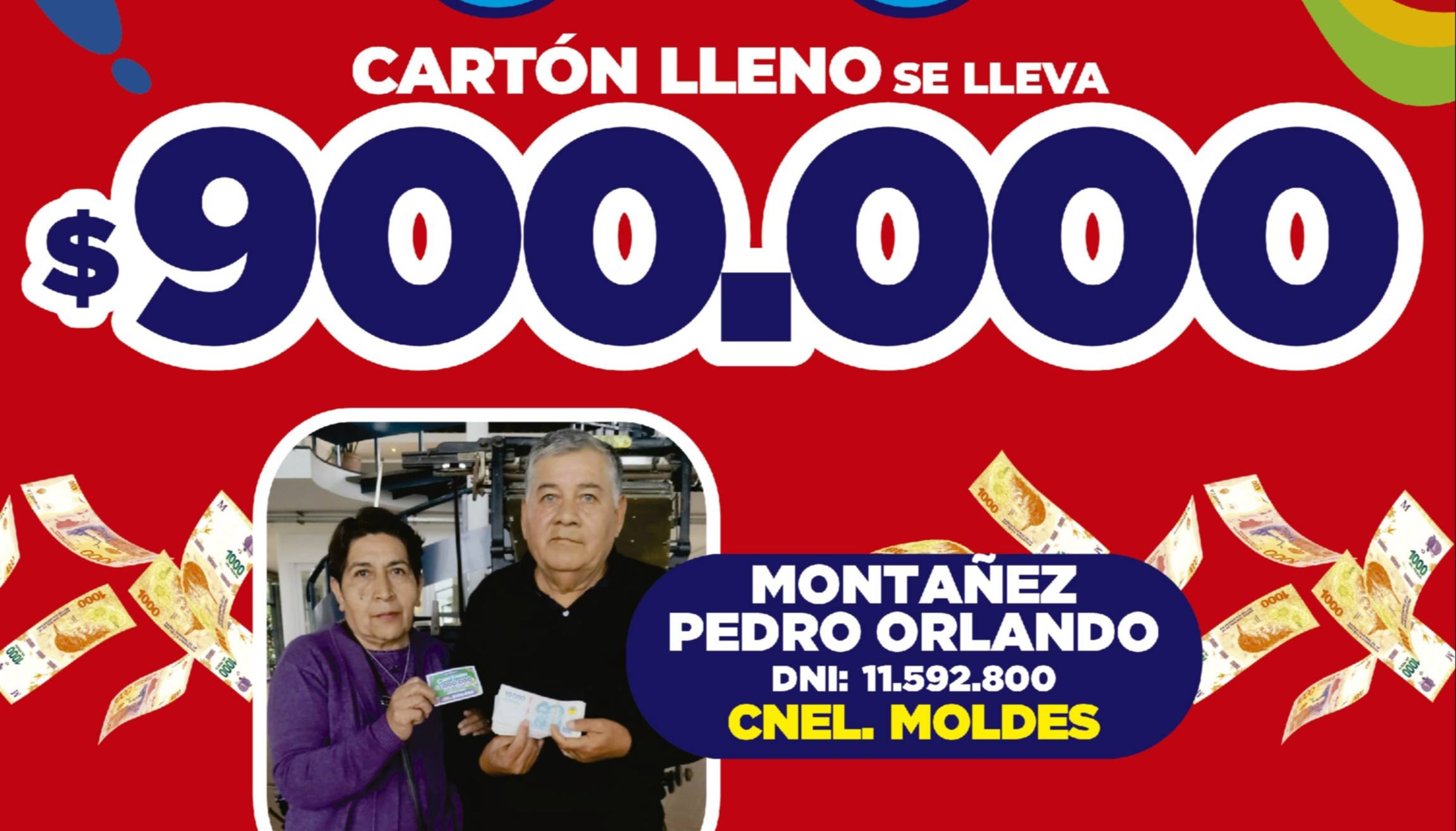 Cartonazo: ganadores de la semana 