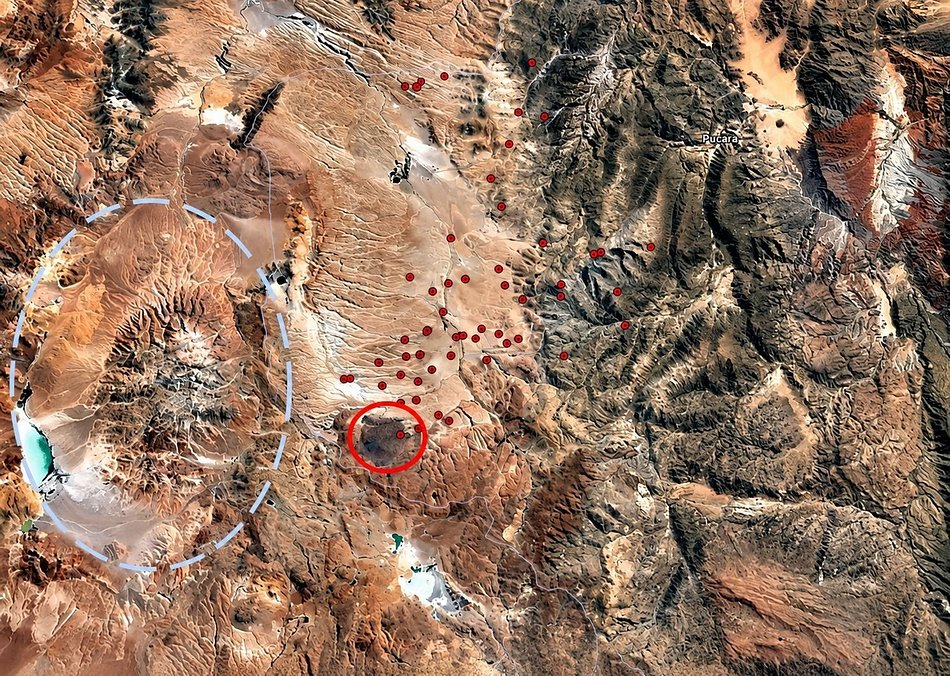 Más de 200 sismos en dos meses en los Valles Calchaquíes: investigan qué sucede alrededor del volcán Galán &nbsp;