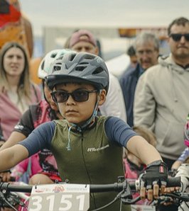 Unos 450 ciclistas, en el Desafío MTB solidario