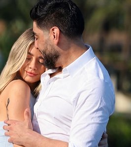 Facundo Moyano y Candela Arizaga presumen su amor desde España