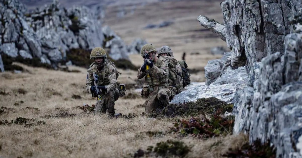El Reino Unido realizó maniobras militares en Malvinas en medio de la tensión con Argentina