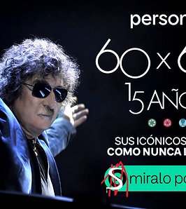 60x60 de Charly García estrena en exclusiva en Flow