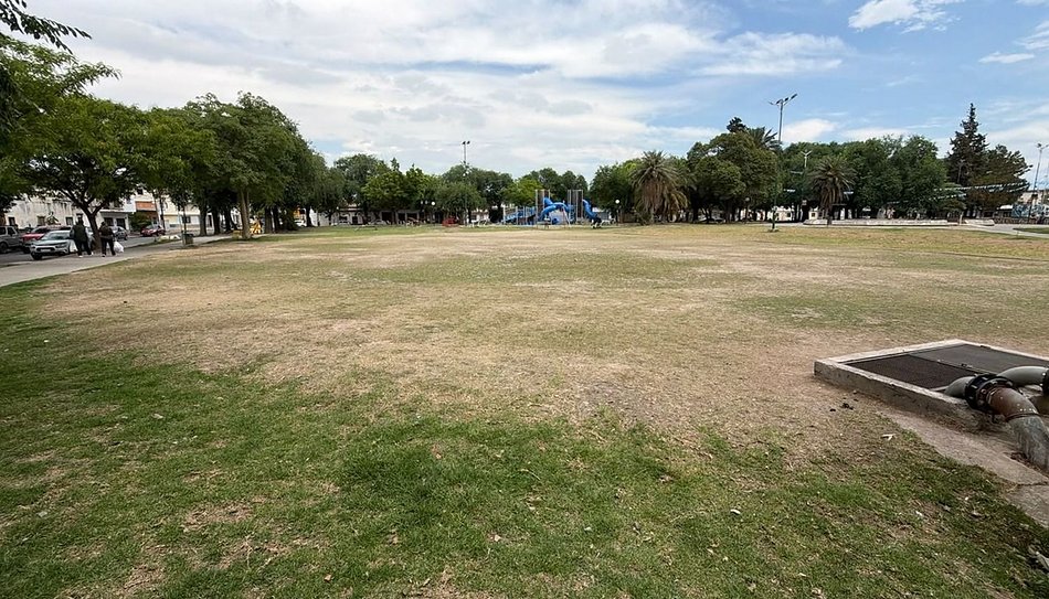 Plaza Gurruchaga: una obra para mitigar las inundaciones ante el Súper Niño- Plaza Gurruchaga: una obra para mitigar las inundaciones ante el Súper Niño