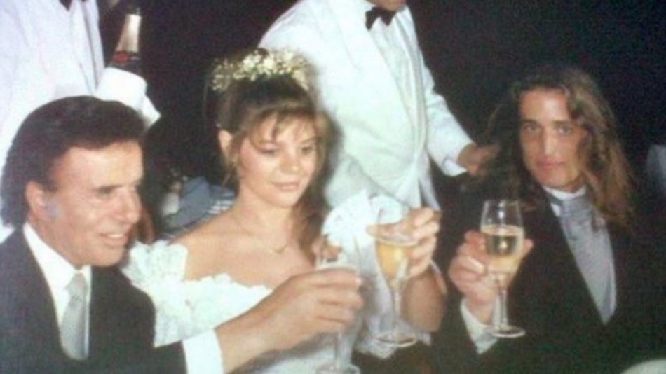 La primera boda de Martín Insaurralde