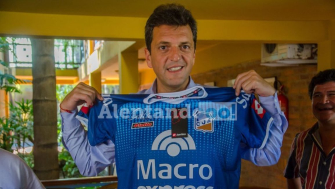 En la previa formoseña, Sergio Massa apoyó a Juventud
