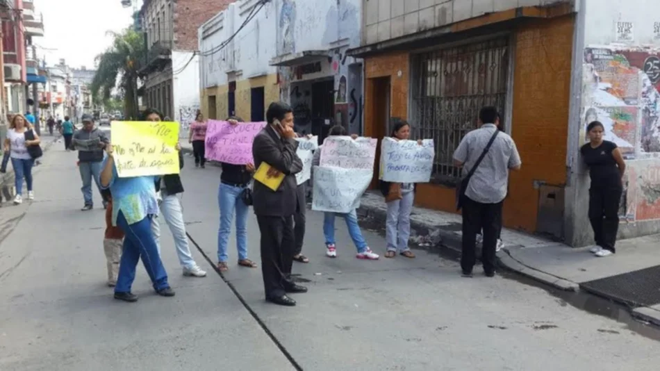 Por falta de agua, mañana no habrá clases en la escuela Zorrilla