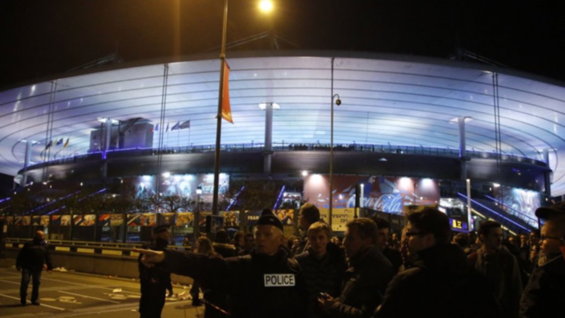 Los jugadores alemanes durmieron en el vestuario del Stade de France