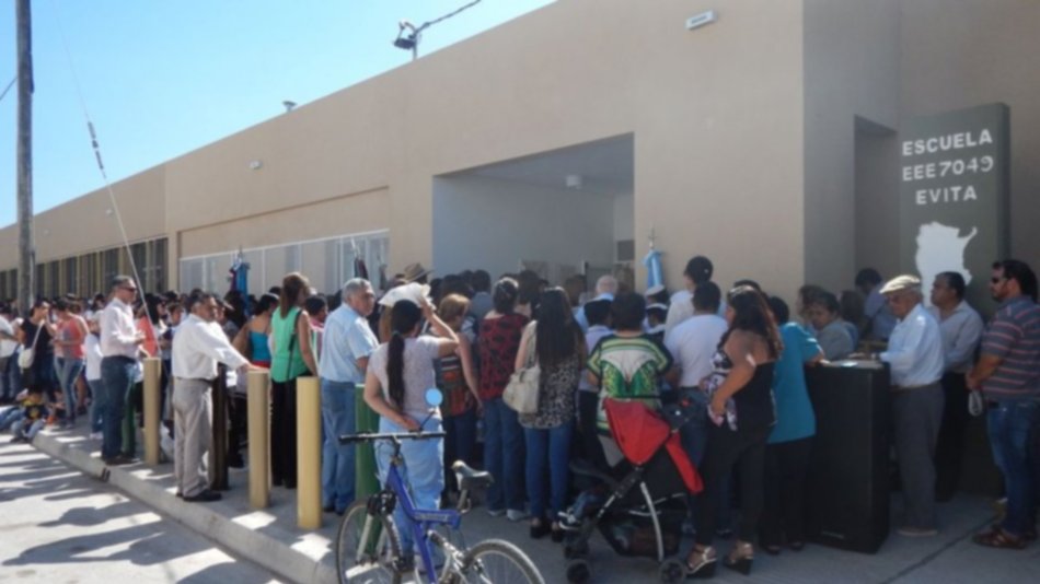 Inauguraron, por fin, la escuela Evita